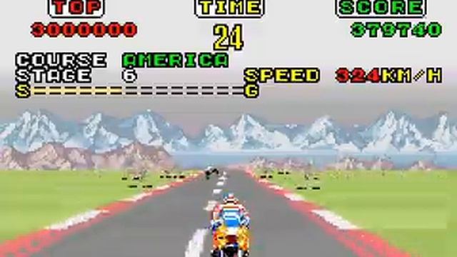 Game boy Advance Longplay [254] Sega Arcade Gallery (Part 4 of 4) Super Hang On смотреть онлайн