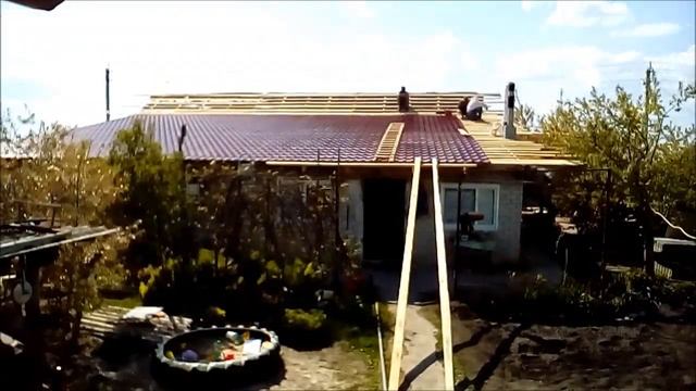 Крыша. Несколько дней работы в режиме Timelapse смотреть онлайн