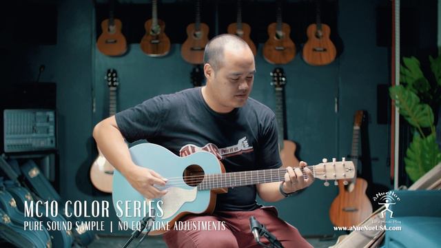 [4K] aNueNue MC10 Pantone Color Series Travel Guitars (Pure Sound Sample | No EQ/Tone Adjustment) смотреть онлайн