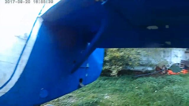 Обзор самолета Ан-2 на детской площадке под Лобней /Soviet plane смотреть онлайн