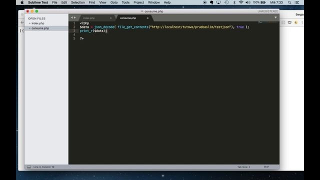 Consumiendo servicio REST JSON con PHP | Web Service REST con PHP смотреть онлайн