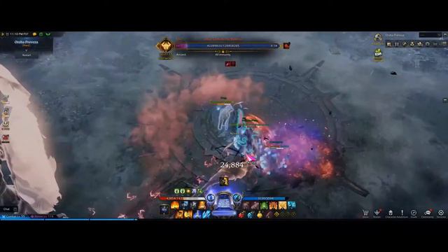 LOST ARK | SORCERESS | T3 OREHA PREVEZA HARD | 1340 ABYSSAL DUNGEON | ALBION FIGHT смотреть онлайн