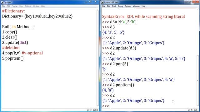 15 | Python Beginners Tutorial | Dictionary in Python-(Part-2) смотреть онлайн
