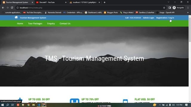 Travel Management System Project in PHP MYSQL | PHP Project With Source Code |@Decodeit2 смотреть онлайн