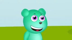 Mega Gummy Bear In Search Of Gold Finger Family Nursery Rhymes for kids Toys Fun
