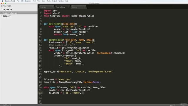 (30 Days of Python) 24-Day 16-Edit CSV with Python Part 1 смотреть онлайн