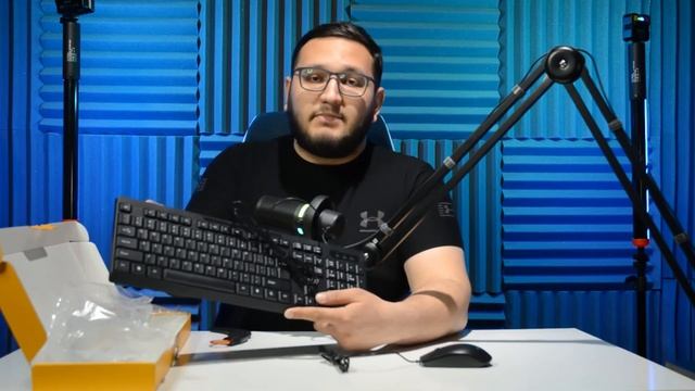 Ikkitasi bittada simli combo aula AC101 video obzor ofis komplekt смотреть онлайн