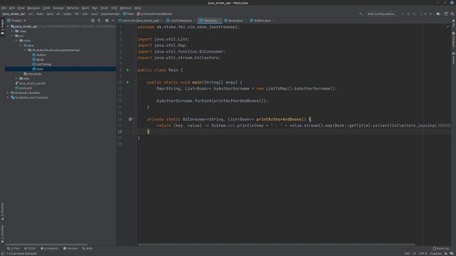 [ASOS | Cvičenie] 7 - Zadanie 3, Java Stream API смотреть онлайн