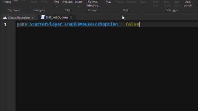How to disable Shift Lock in Roblox Studio смотреть онлайн