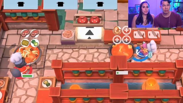 Kitchen Nightmare in Overcooked 2 смотреть онлайн
