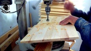 Этапы создания улья: №9 - Сверлим летки в корпусе улья