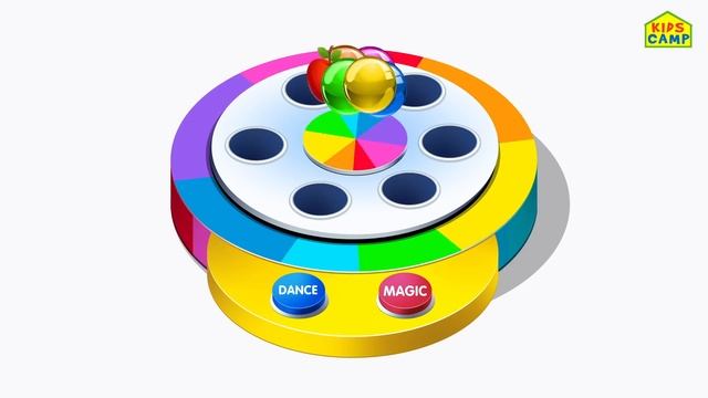 Ten Little Fruits Song + More Nursery Rhymes & Kids Songs By @kidscamp