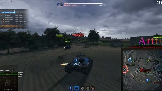 Т 55 разряд - 18100 урона в режиме Охота на Waffenträger Auf E 220