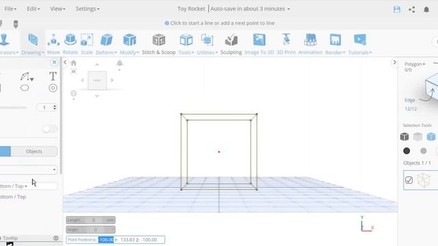 SelfCAD Drawing Part 2 | 3D Sketch Tools