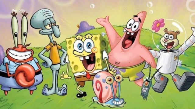 Губка боб музыка из титров смотреть онлайн