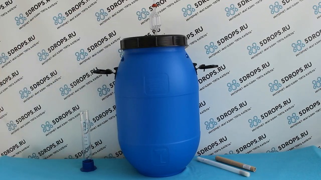 Обзор пластиковой бочки для брожения и выдерживания Виноделъ