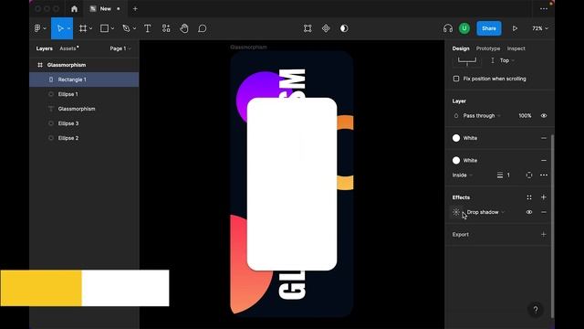 How to Create Glass Effect in Figma | Glassmorphism Design | Easy Guide смотреть онлайн