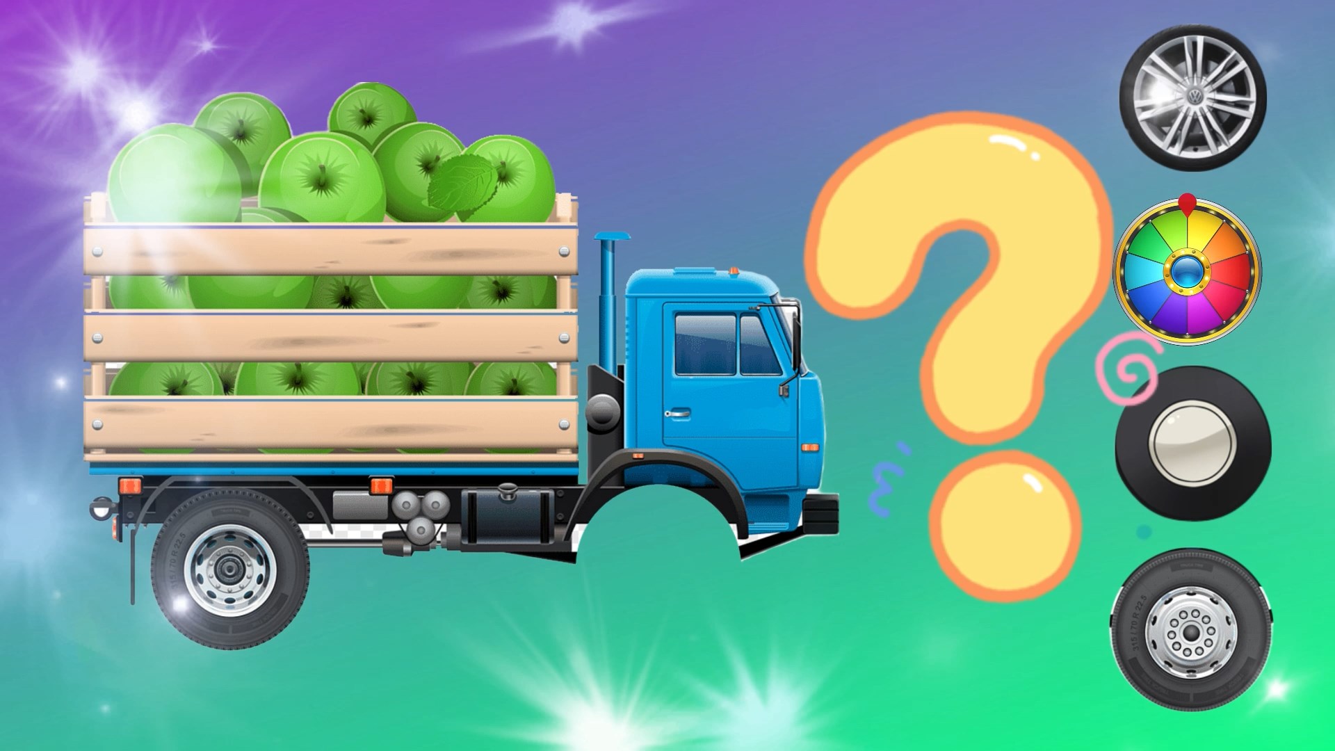 УГАДАЙ КАРТИНКУ ПРАВИЛЬНО! КАКОЕ КОЛЕСО ПОДХОДИТ ЭТОЙ МАШИНЕ!!! смотреть онлайн