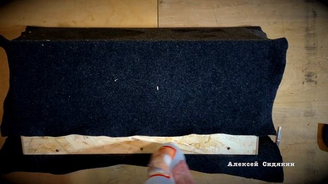 Акустика своими руками. Наклеиваем карпет смотреть онлайн