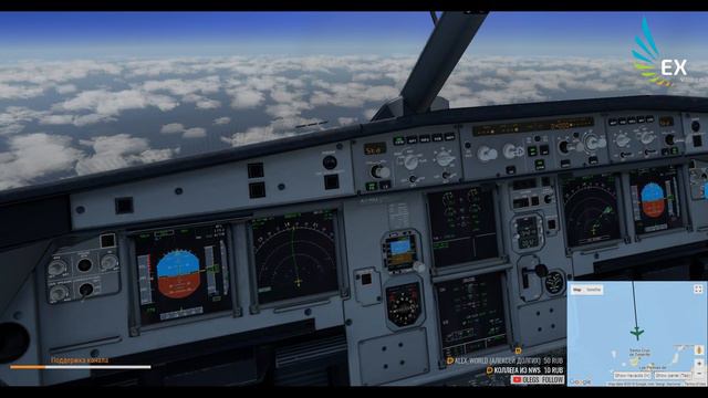 LPMA (МАДЕЙРА) - GCLA (ЛА-ПАЛЬМА) | A320 FF | X-PLANE 11 смотреть онлайн