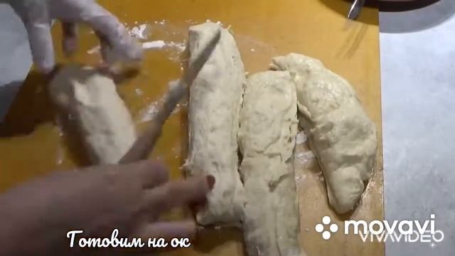 Пирожки с капустой и грибами , и с картошкой. смотреть онлайн
