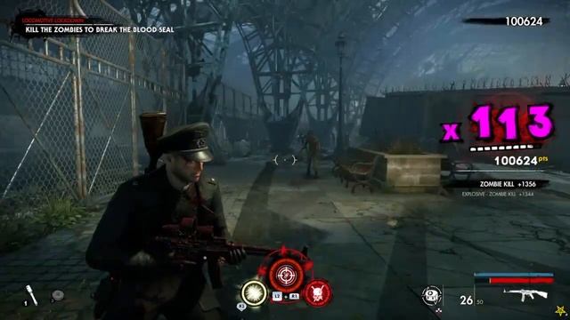 Zombie Army 4 - Easy 100 & 200 Kill Combo смотреть онлайн