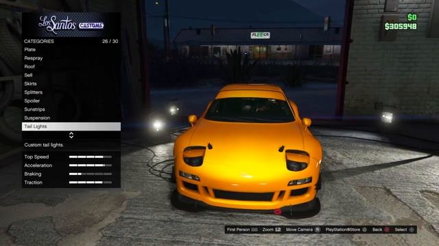 GTA V Online Annis ZR350 CAR BUILD customization (Mazda RX7) смотреть онлайн