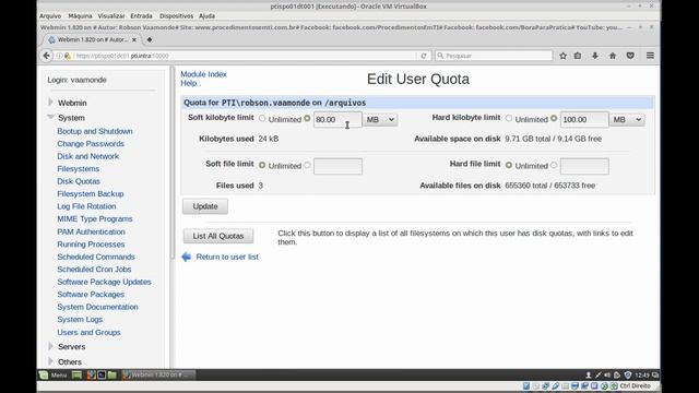? Configurando o Recurso de Quota de Disco no SAMBA 4 Level 2 смотреть онлайн
