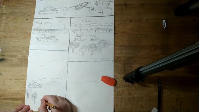 Первый класс художки, эскизы композиции на тему "День победы" смотреть онлайн