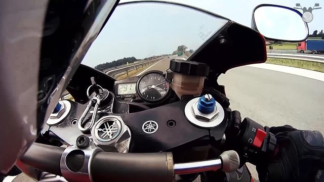 Yamaha R1 2000 TOP SPEED [294km/h] смотреть онлайн