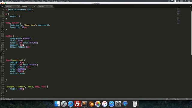 [PHP] Пишем свой движок 2.0. Подправляем таблицу стилей #3 смотреть онлайн