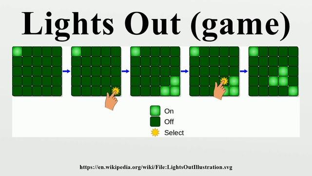 Lights Out (game) смотреть онлайн