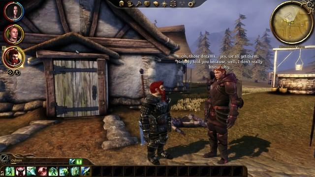 Ser Gilmore banters with Oghren смотреть онлайн