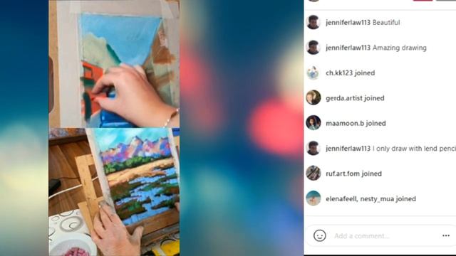 Рисуем пейзажи сухой пастелью в прямом эфире с Натальей Ширяевой смотреть онлайн