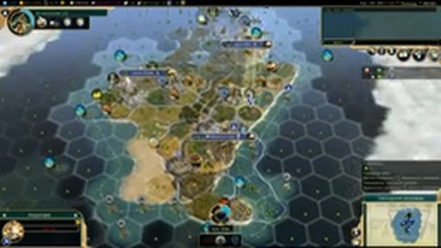 Civilization 5 Континенты ХАООС(Германия) - 12g(Америка) Часть 2 смотреть онлайн