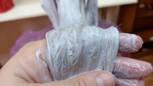 Окрашивание волос эстель 7/1 и 7/16 притемнение корней.