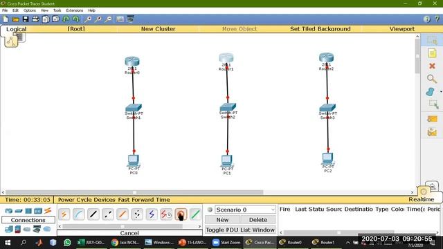 Practical Lecture # 18:- Router to Router configuration with three different pc's Networks смотреть онлайн