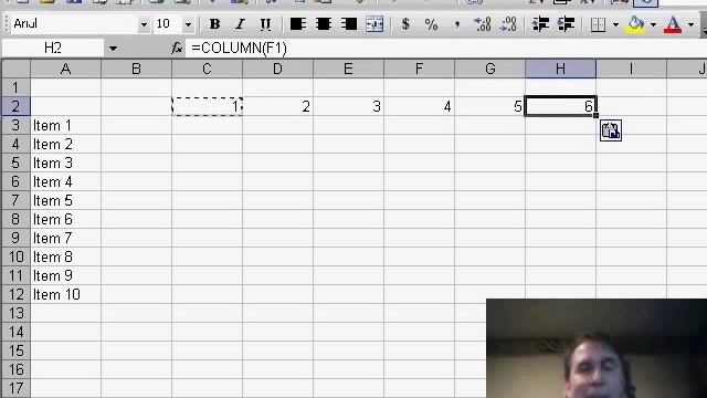 Excel - Copy A Formula Horizontally When Its Reading From A Vertical List - Episode 518 смотреть онлайн