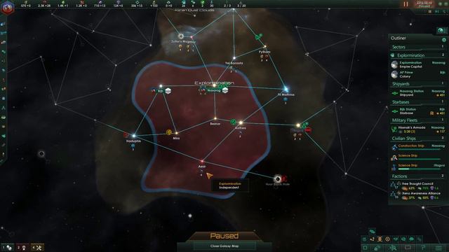 Let's Play: Stellaris MegaCorp Episode 2. Consumer goods and Alloys! смотреть онлайн