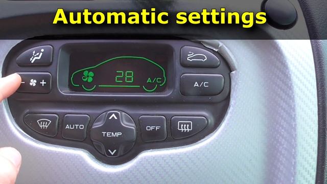 Automatic Climate Control (Xsara Picasso, 2000) смотреть онлайн