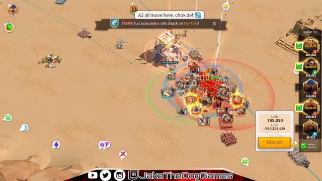 DXB1 VS. 68RS Osiris League Realm of Anubis - Rise of Kingdoms смотреть онлайн