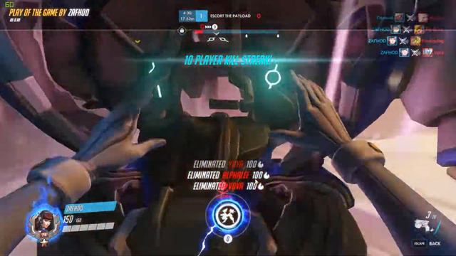 Overwatch D.VA and Russian Dyke Combo смотреть онлайн