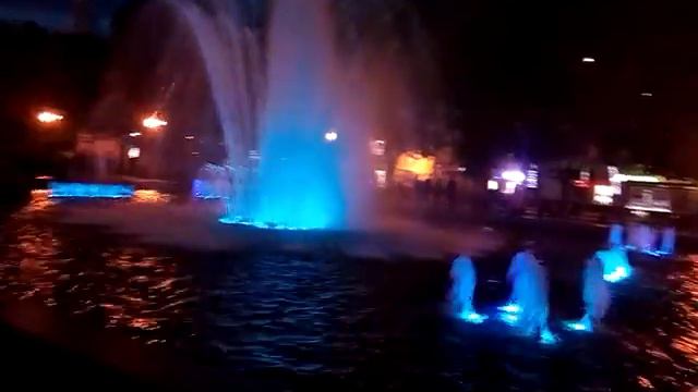 Фонтан в Кольцовском сквере г.Воронежа