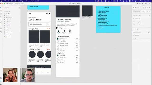Design a Coffee Delivery App with Cody Hebert - 2 of 2 | Adobe Creative Cloud смотреть онлайн