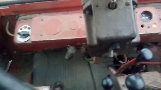 Осенняя вспашка. Т - 25 с самодельной фрезой в работе . смотреть онлайн