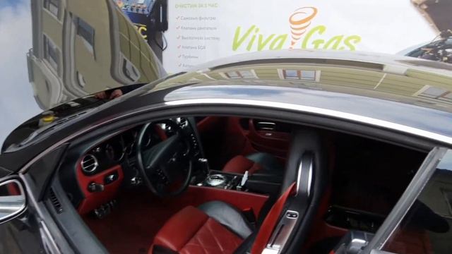Установка ГБО на Bentley continental GT мотор 6 литров. смотреть онлайн