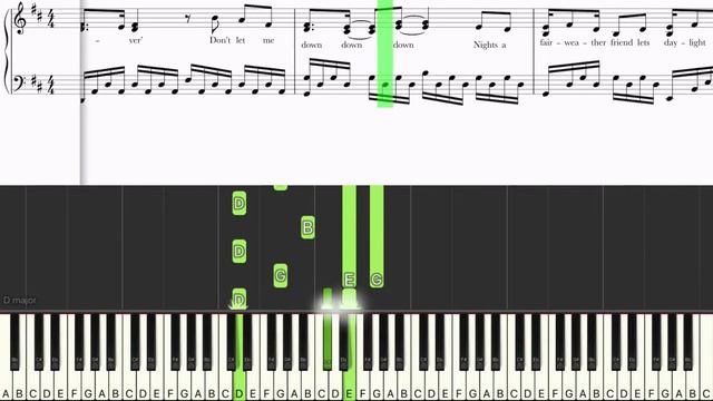 Lyn Lapid - I Guess That Was Goodbye (Piano Score Sheet Music, Virtual Piano) смотреть онлайн