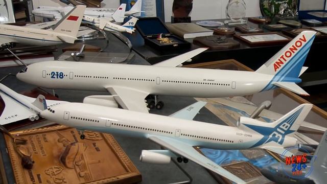 На базе Ан-124 «Руслан» крупнейший в мире широкофюзеляжный авиалайнер Ан-418 смотреть онлайн