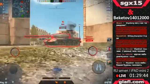 WoT Blitz Мастер на ИС 7 World of Tanks Blitz ИС 7 М смотреть онлайн