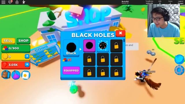 MASTER BLACKHOLE KE DUNIA LAIN!!! - Roblox Indonesia Black Hole Simulator #2 смотреть онлайн